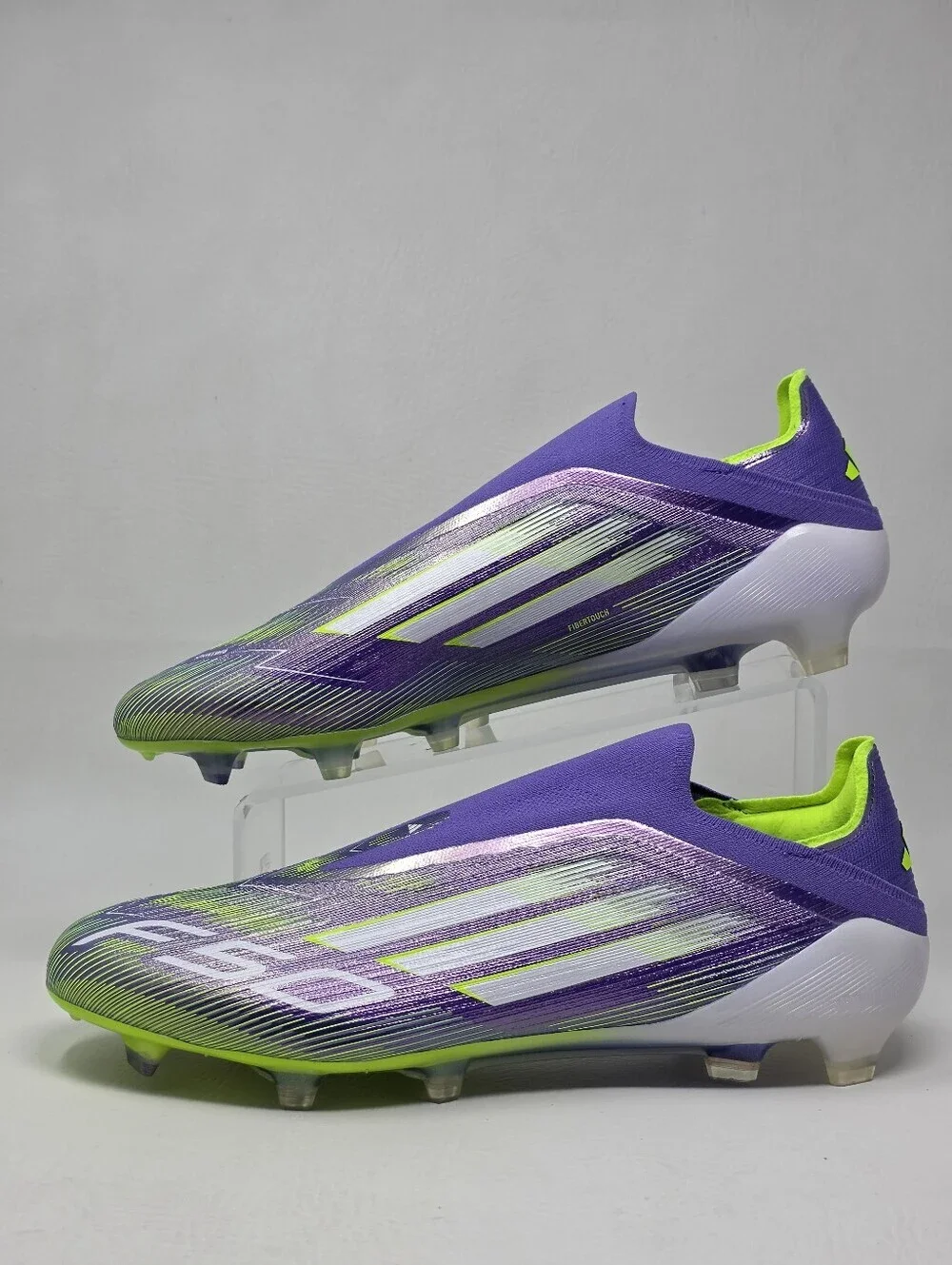Adidas Adizero F50 Elite LL FG Soccer Cleats Mens Size 11.5 Purple Radiant Blaze